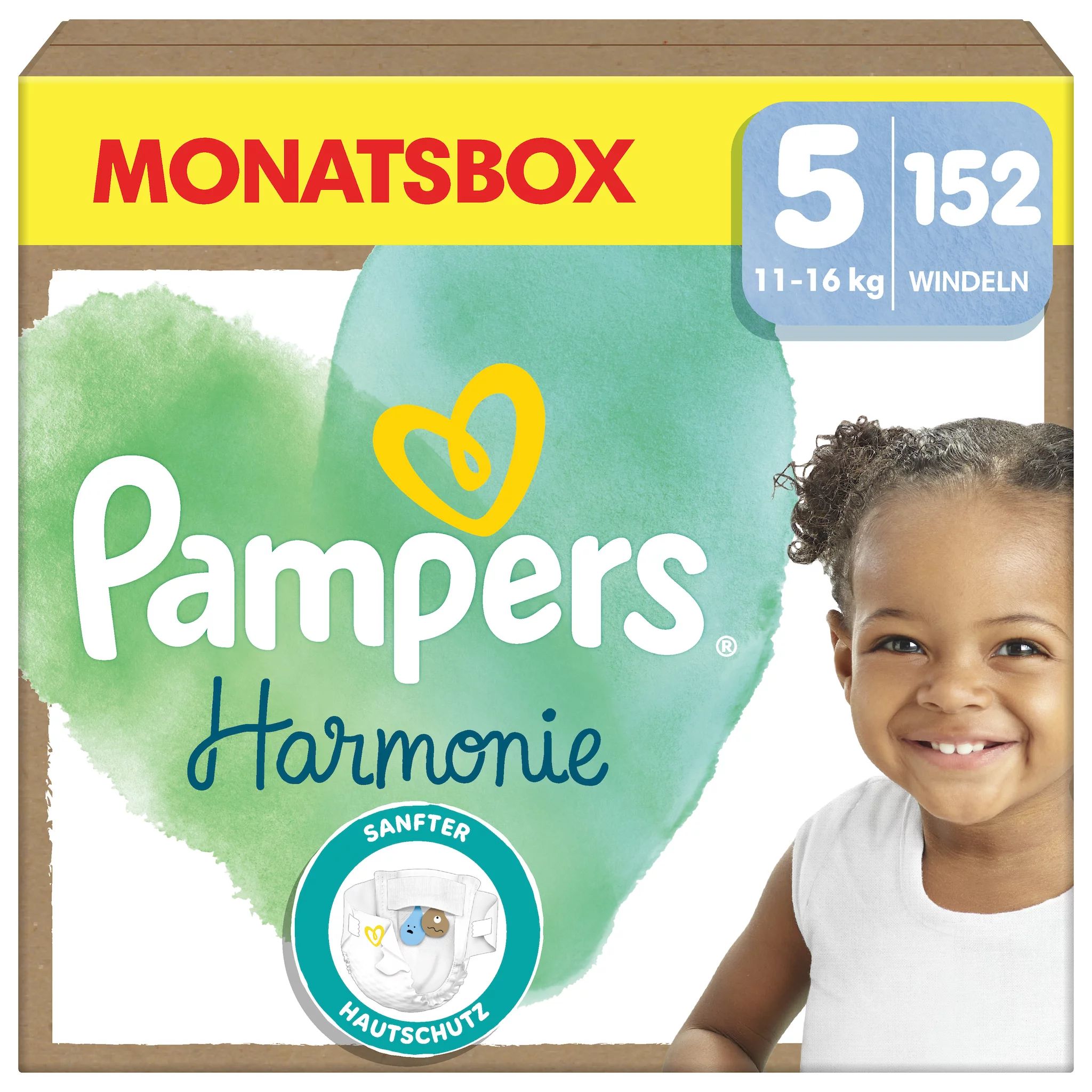 Pampers Harmonie Gr.5 Junior 11+ kg Monatsbox