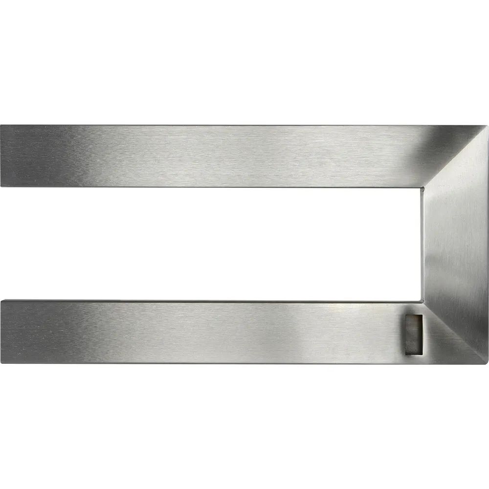 Simausrom Nano Garderobenbügel rechts, B:300mm, H:150mm Edelstahl gebürstet