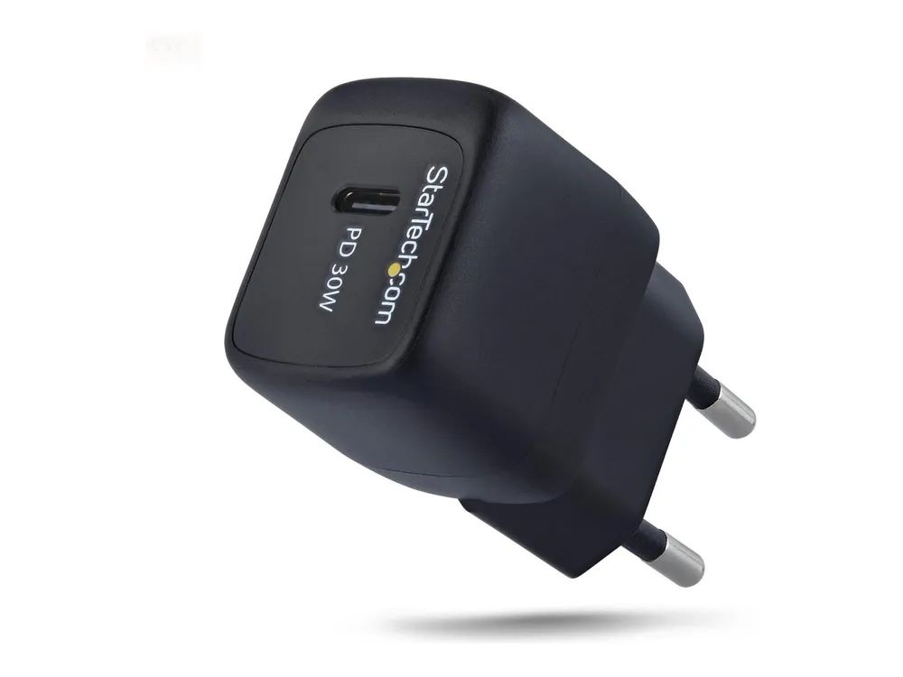 StarTech.com Startech - Netzteil - 5 / 9 / 15 / 20 V, portable, GaN - 30 watt - 3 A - PD/PPS (USB-C)