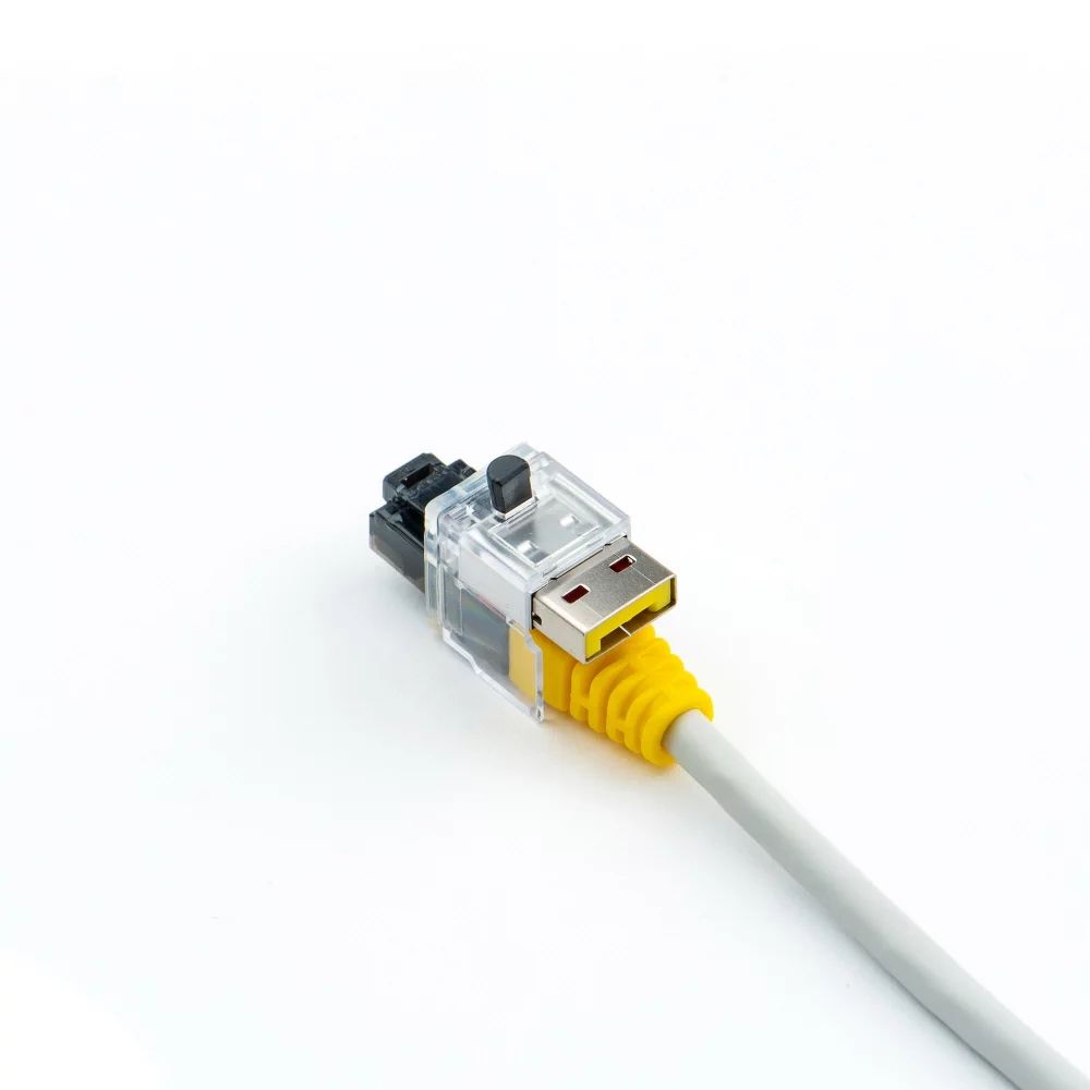 Smart Keeper Basic"LAN Cable" Lock gelb 5 Stk.+Key