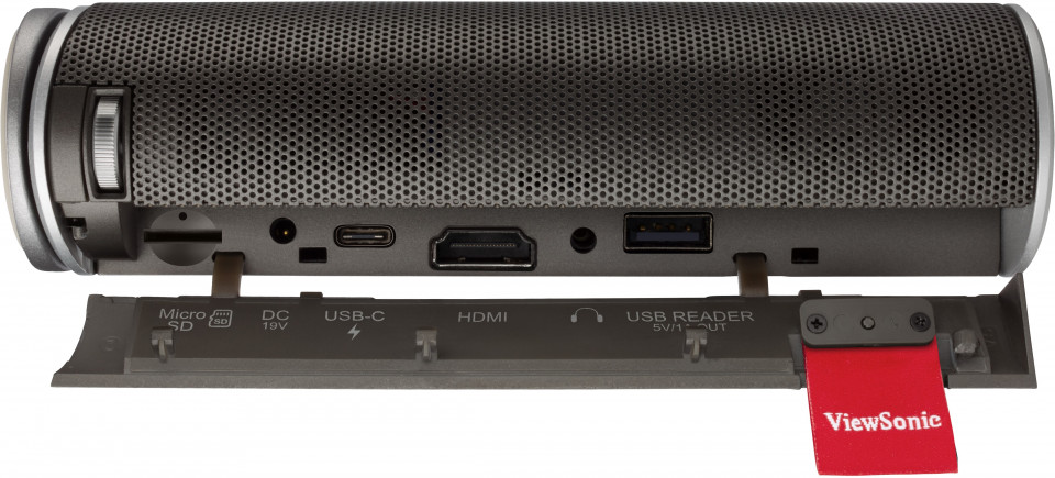 ViewSonic M1+ - DLP-Projektor - LED - 300 lm - WVGA (854 x 480)