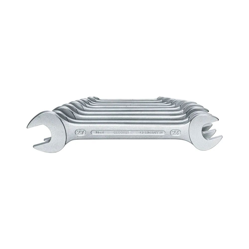 GEDORE Doppelmaulschlüssel-Satz DIN3110 6/10 6-27 mm 10-teilig