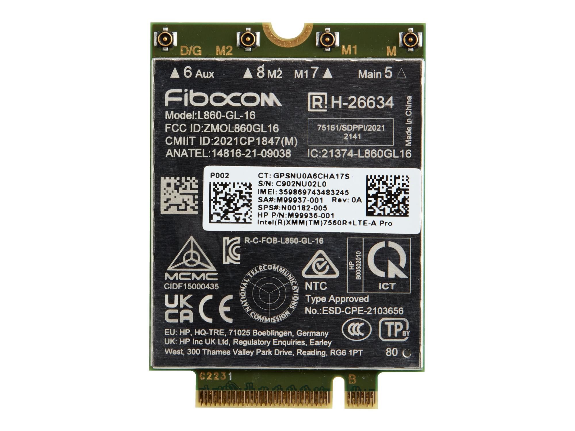 HP Drahtloses Mobilfunkmodem - 4G LTE Advanced