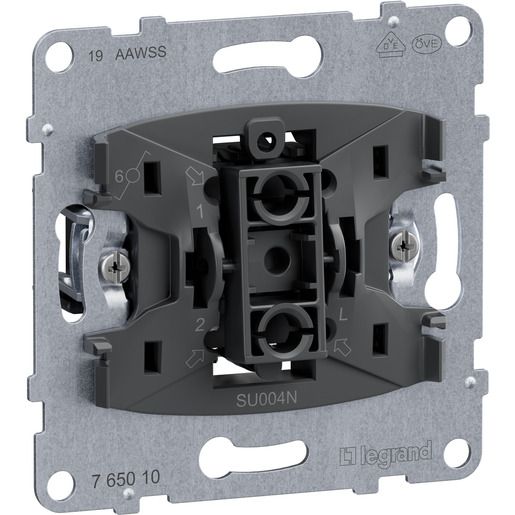 Legrand EINSATZ WECHSELSCH.MIT N-KLEMM / LEGRAN 765010 SEANO 765010