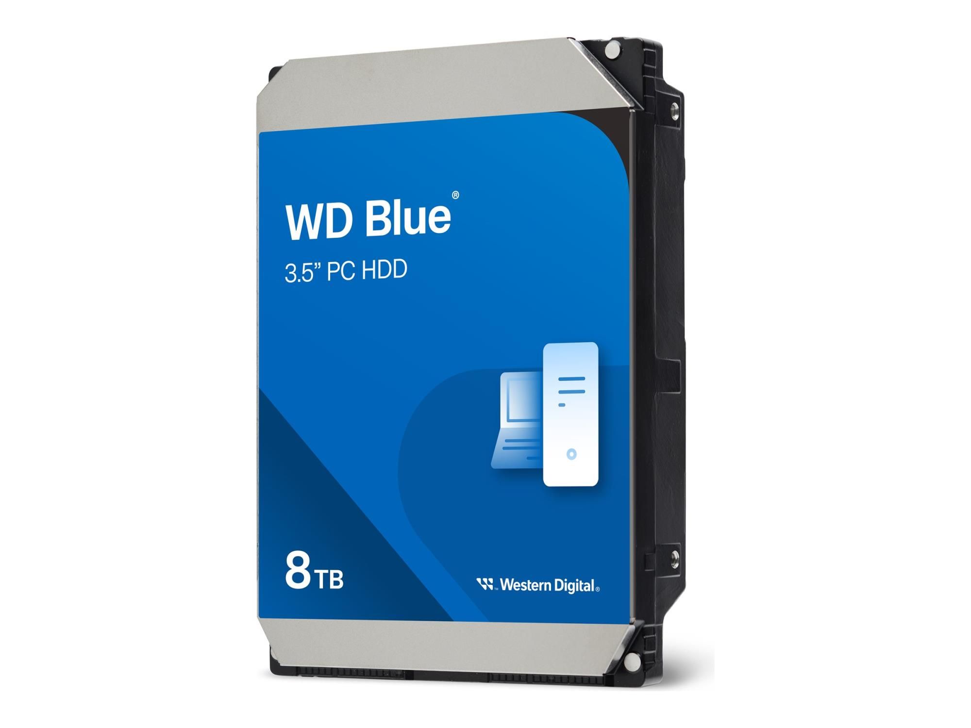 WD Blue WD80EAAZ - Festplatte - 8 TB - intern - 3.5" (8.9 cm)