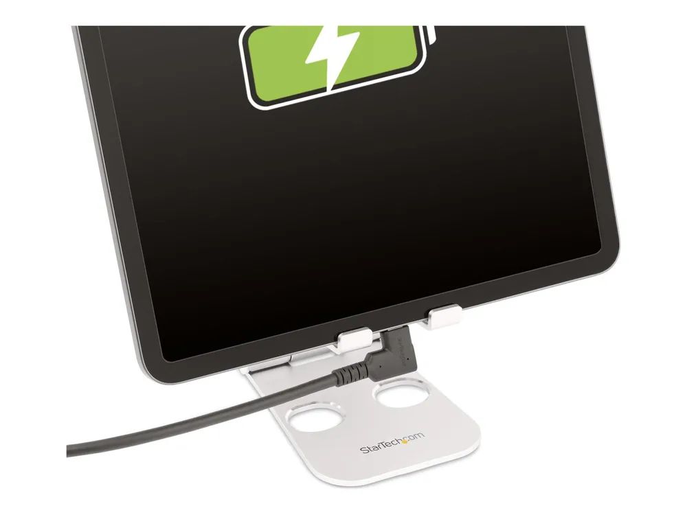 StarTech.com 2 m USB-C Kabel Gewinkelt, USB C auf USB C Kabel, 4K, 100W - USB-Kabel - 24 pin USB-C (M)