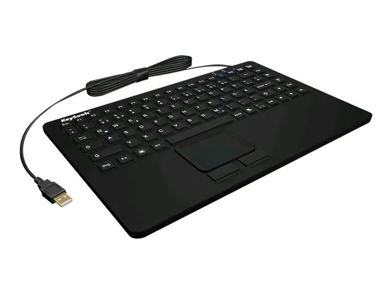 KeySonic KSK-5230IN - Tastatur - mit Touchpad
