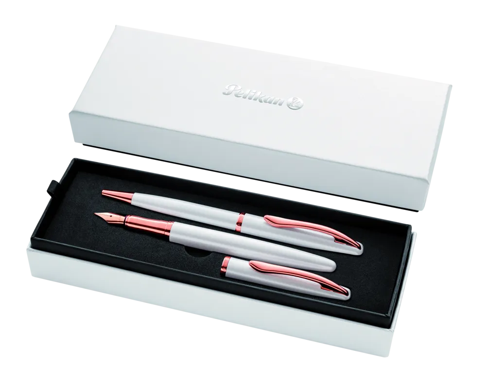 Pelikan Füllhalter & Kugelschreiber Jazz® Noble Elegance im Set, Pearl