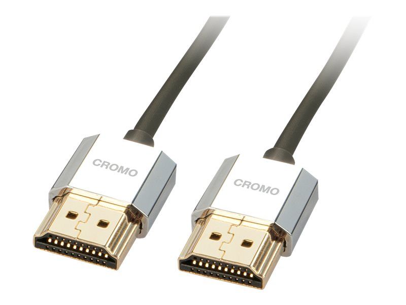 Lindy CROMO Slim High Speed HDMI Cable with Ethernet