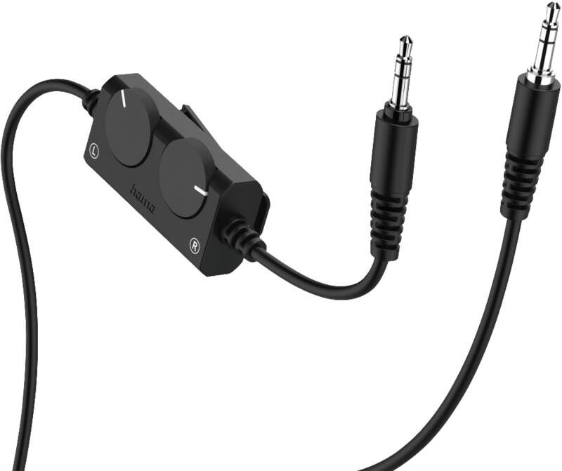 Hama Fernseh-Kopfhörer, Over-Ear, langes Kabel (6m), getr. Lautstärkeregelung, S