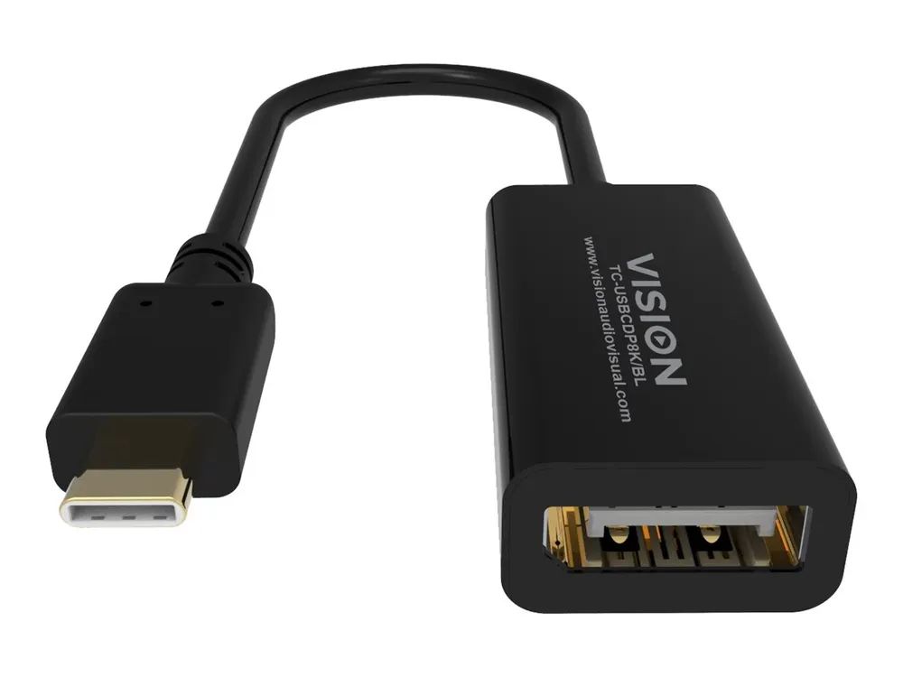 TECH DATA Vision - Videoadapter - USB-C (M) zu DisplayPort (W)