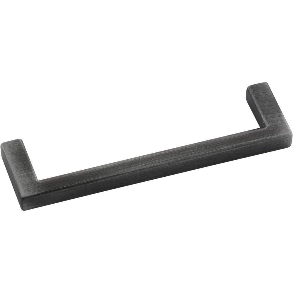 Siro Griff Macha LA 96 mm, Breite 104 mm, ZN eisenfärbig gebürstet matt