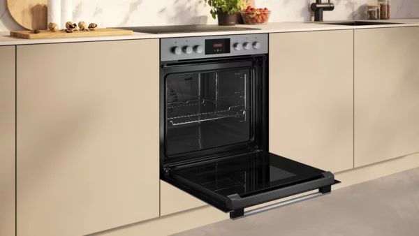Neff Einbau-Backofen 71 Liter mit Hydrolyse - edelstahl