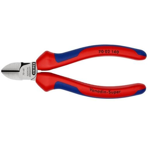 Knipex POLIERT 3-K 140 MM / KNIPEX SEITENSCHNEIDER 70 02 140