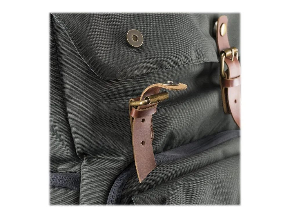 mantona Luis - Rucksack für Kamera - Nylon, Leder