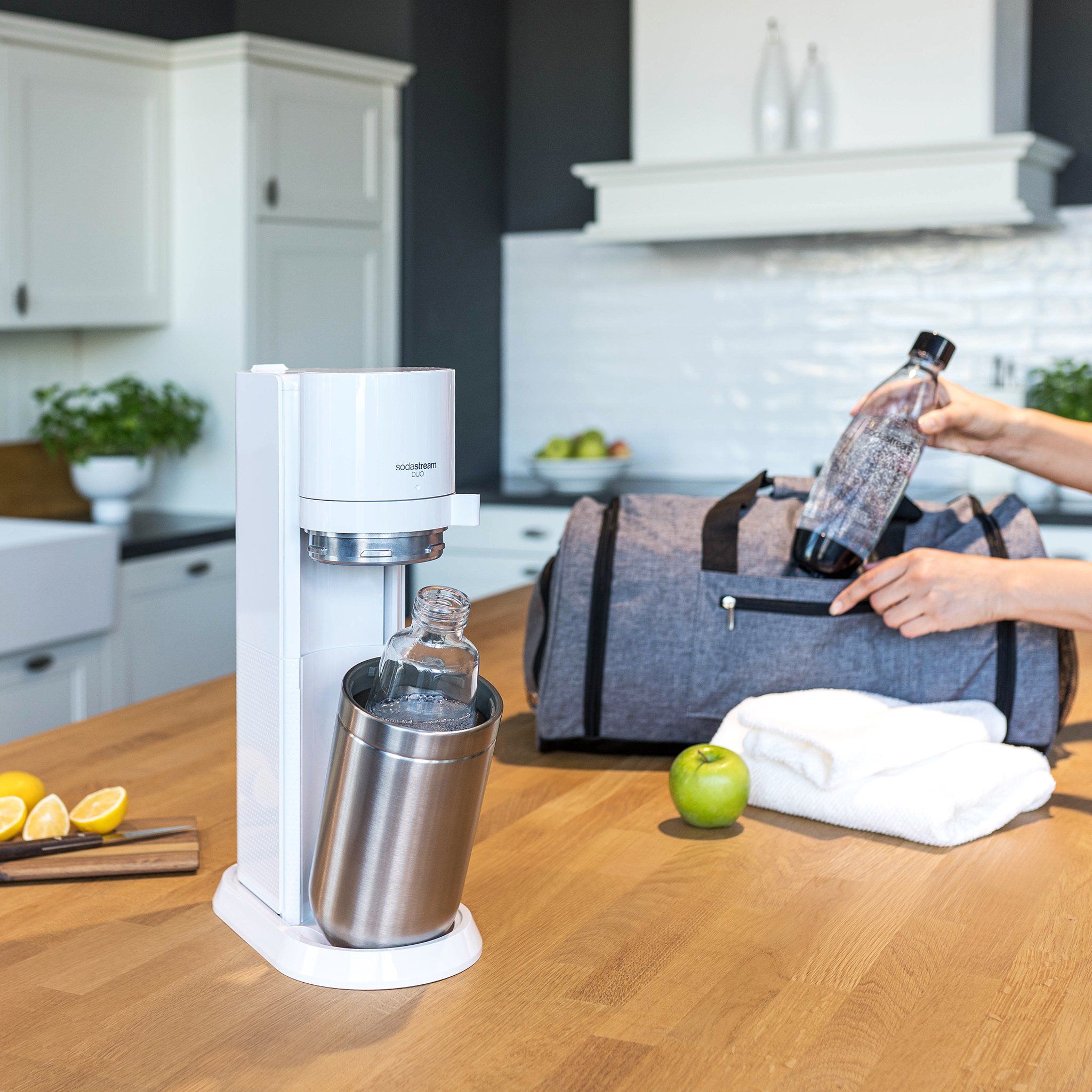 SodaStream Duo, Weiß