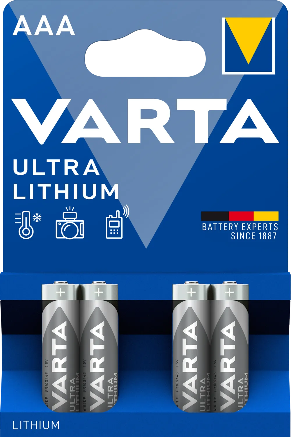 VARTA ULTRA LITHIUM AAA Blister 4