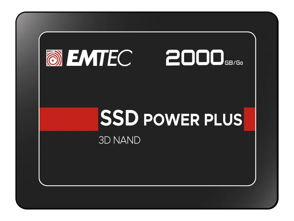EMTEC X150 Power Plus - SSD - 2 TB - intern - 2.5" (6.4 cm)
