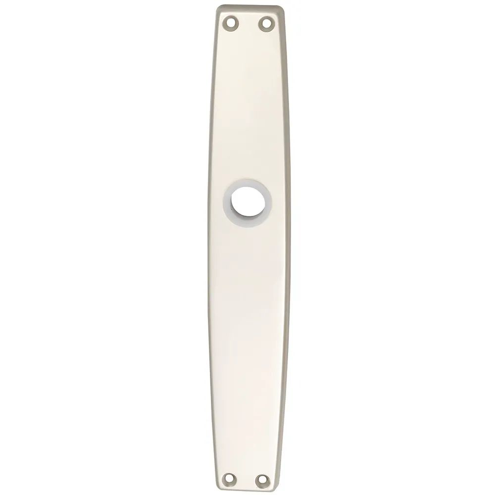 Grundmann Langschild WG 1000 FAVORIT, ungelocht, Alu neusilber eloxiert