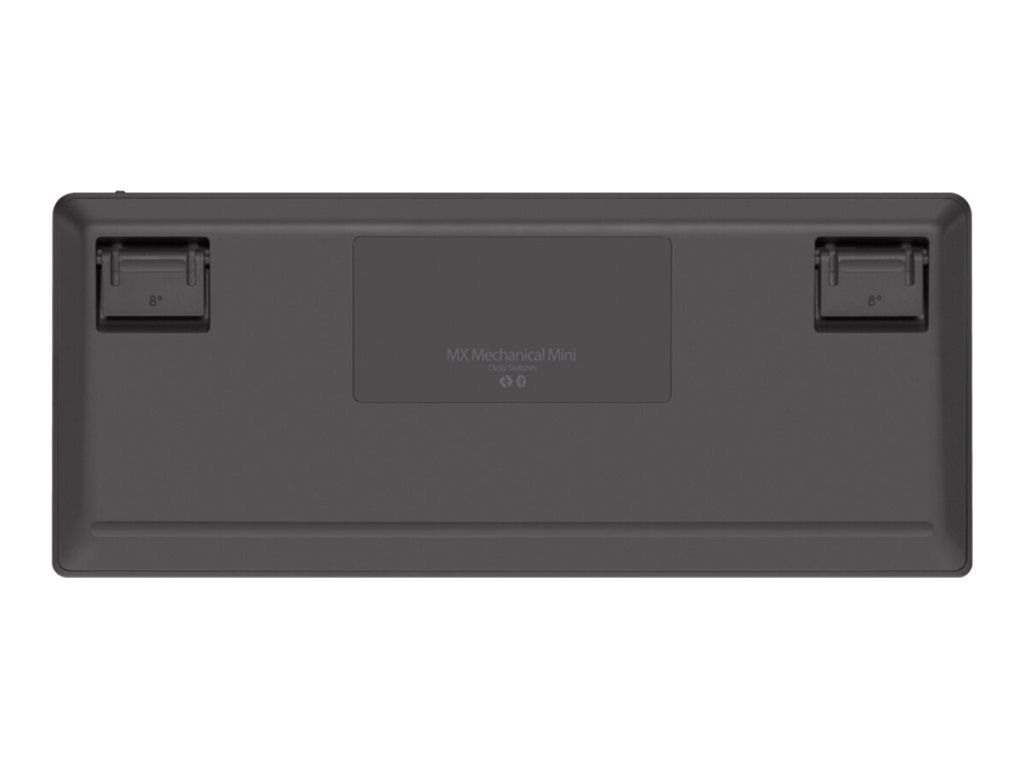 Logitech Master Series MX Mechanical Mini - Tastatur - hinterleuchtet - kabellos - Bluetooth LE - QWERTY - Nordisch (Dänisch/Finnisch/Norwegisch/Schwedisch)