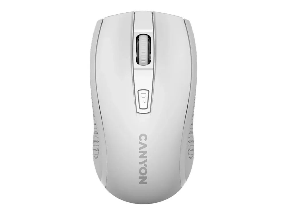 Canyon MW-7 - Maus - optisch - 4 Tasten - kabellos - 2.4 GHz - kabelloser Empfänger (USB)