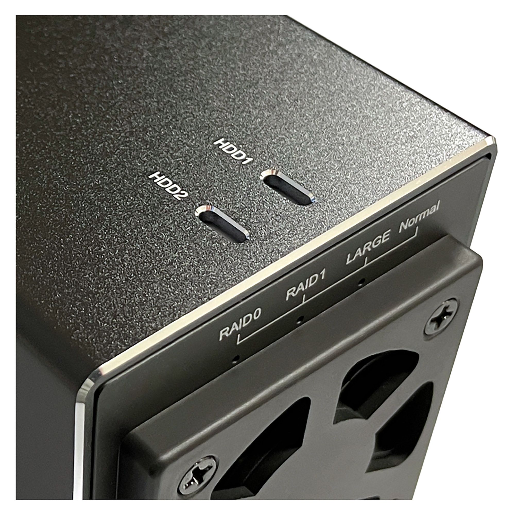 LC-Power LC-35U3-RAID-2 - HDD-Gehäuse - 3.5" - SATA - Serial ATA II - Serial ATA III - 5 Gbit/s - USB Anschluss - Schwarz