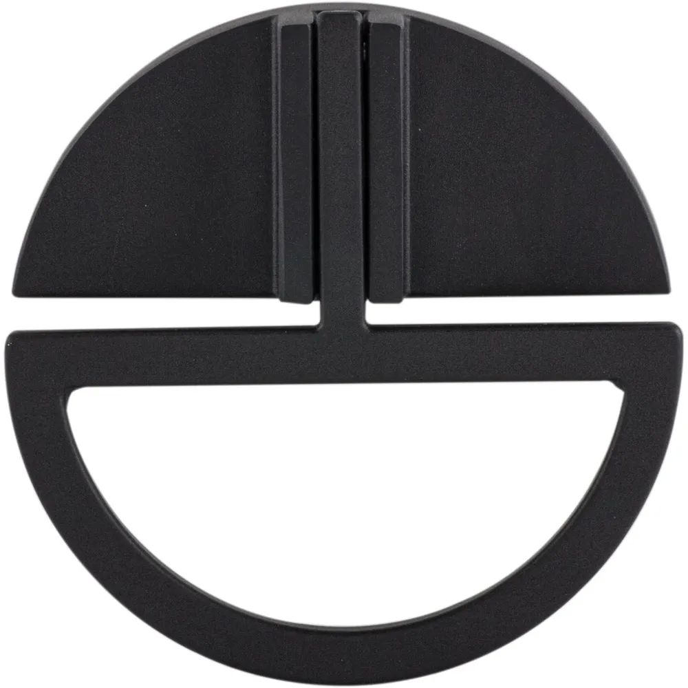 Alles im Griff Klappgriff Trapani ø 64 mm, Zinkdruckguss schwarz matt
