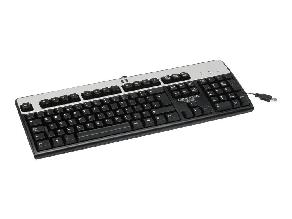 HPE Standard - Tastatur - USB - Europa - Carbonite