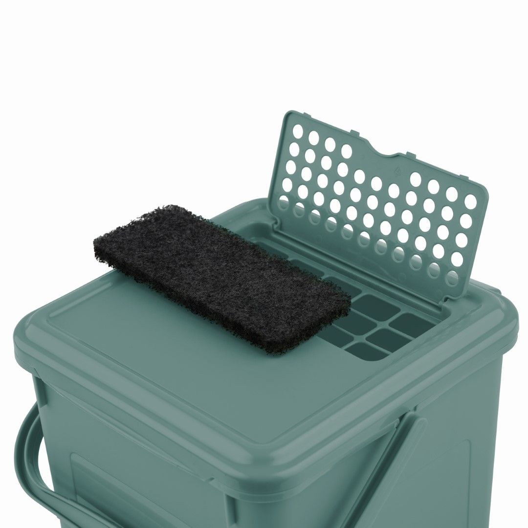 Rotho Komposteimer mit Aktivkohle 9 l BIO