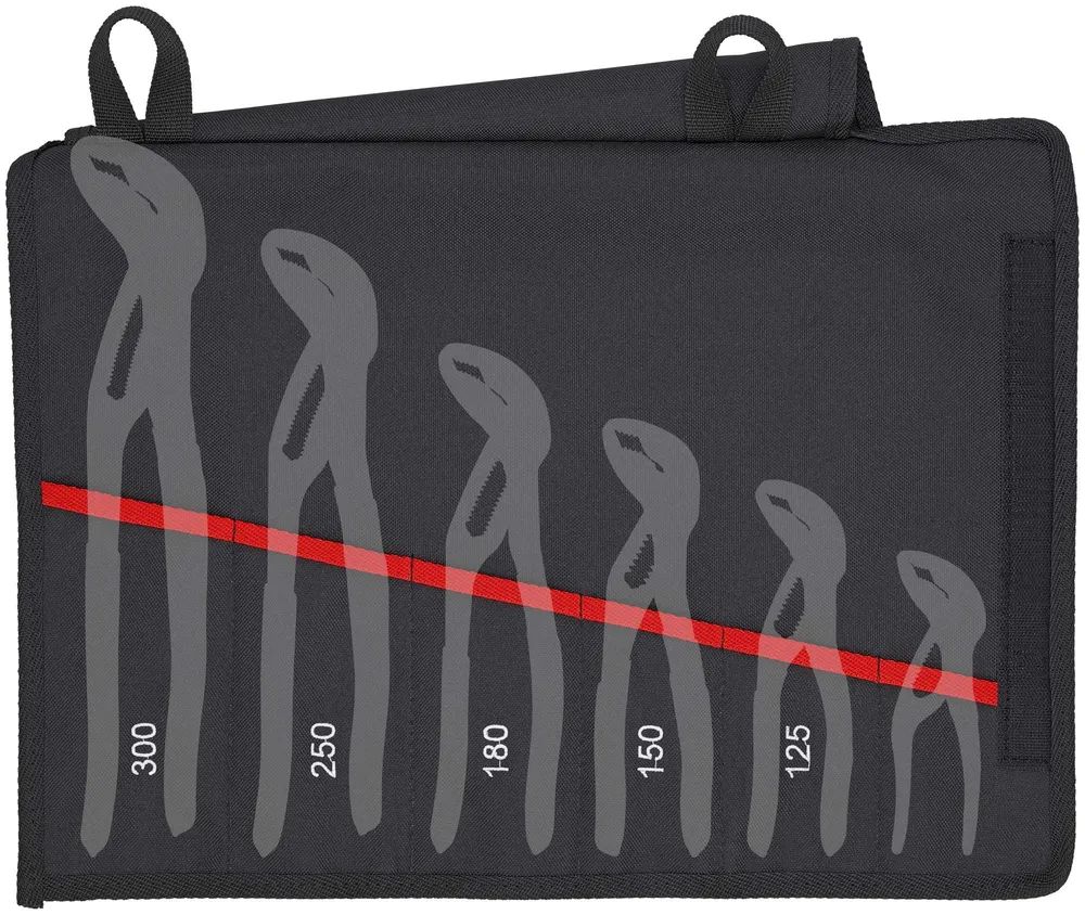 KNIPEX Rolltasche für Cobra® leer 6 Fächer 440 mm