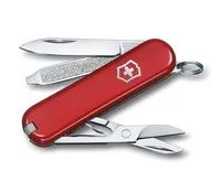 Victorinox 0.6223.3G - Messer mit Feststellklinge - Multi-Tool-Messer - Absetzpunkt - ABS Synthetik - Rot - 7 Werkzeug