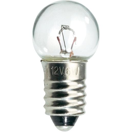 Diverse KLEINLAMPE BALL 3,5V 0,7W E10 / BAILEY G11X24MM KLAR 2000H BAIE24003200