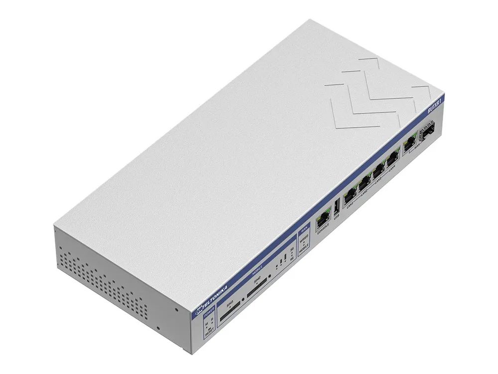 Teltonika RUTXR1 Enterprise Rack-Mountable SFP/LTE Router - Router