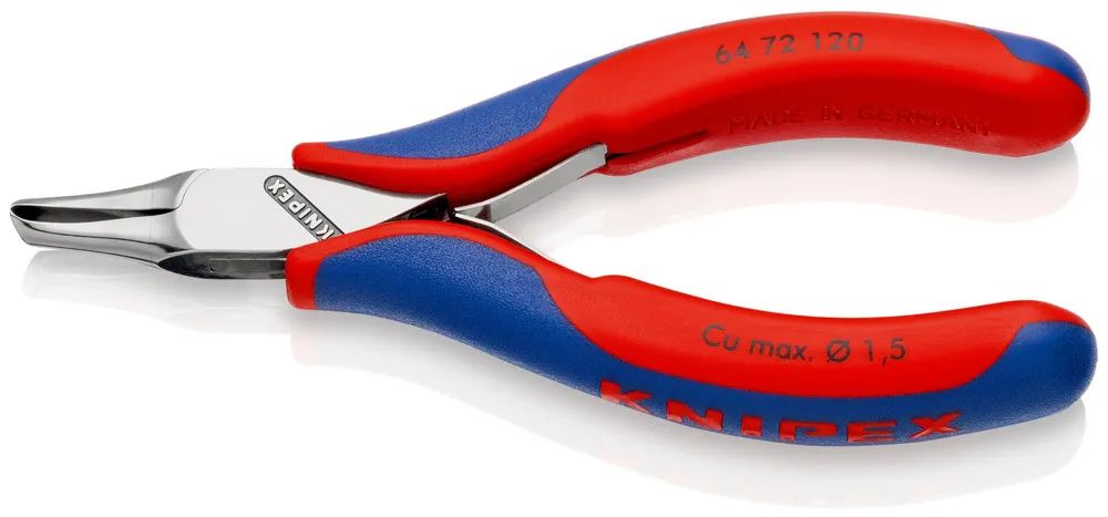 KNIPEX Elektronik-Vornschneider mit Mehrkomponenten-Hüllen 120 mm