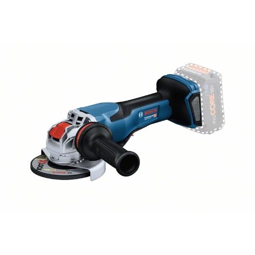 Akku-Winkelschleifer BITURBO mit X-LOCK GWX 18V-15 P, solo, L-BOXX