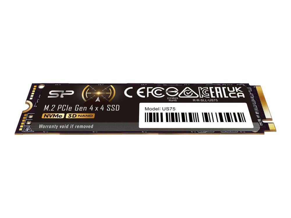 Silicon Power US75 - SSD - 1 TB - intern - M.2 2280 - PCIe 4.0 x4 (NVMe)