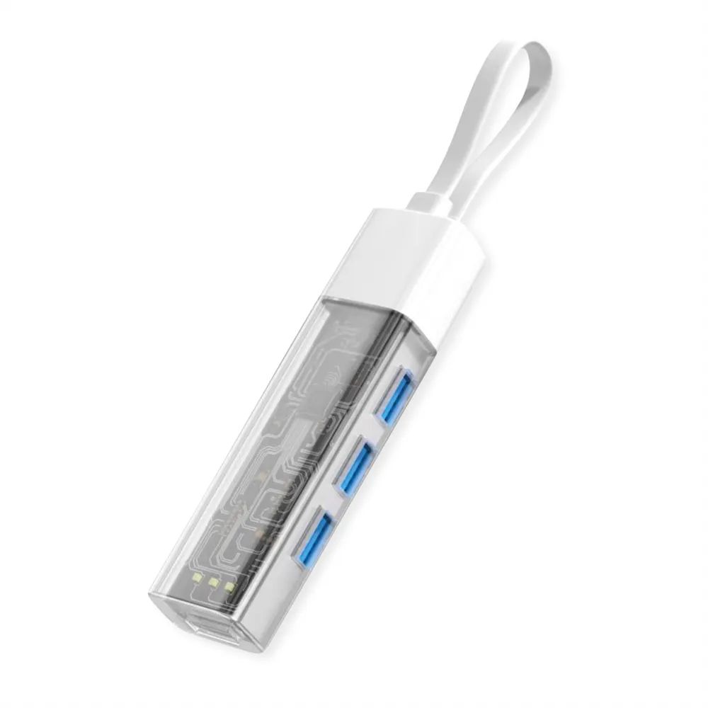 ROLINE USB3.2 Gen1 Hub 4x USB-A Typ A+C Kabel