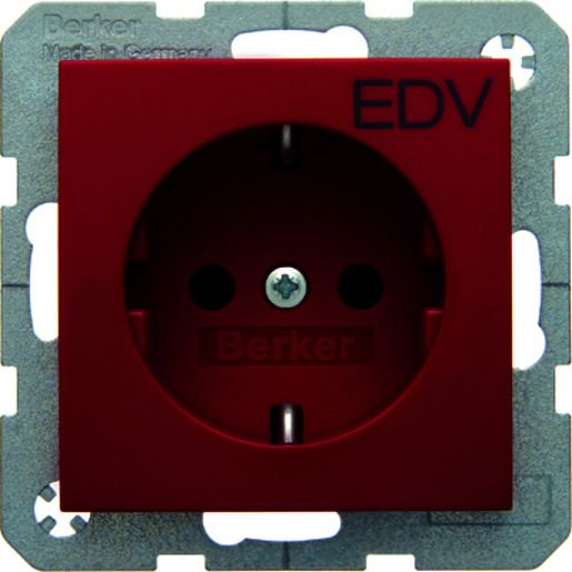 Berker SSTD EDV ROT / BERKER 47438922 GLÄNZEND S1 47438922