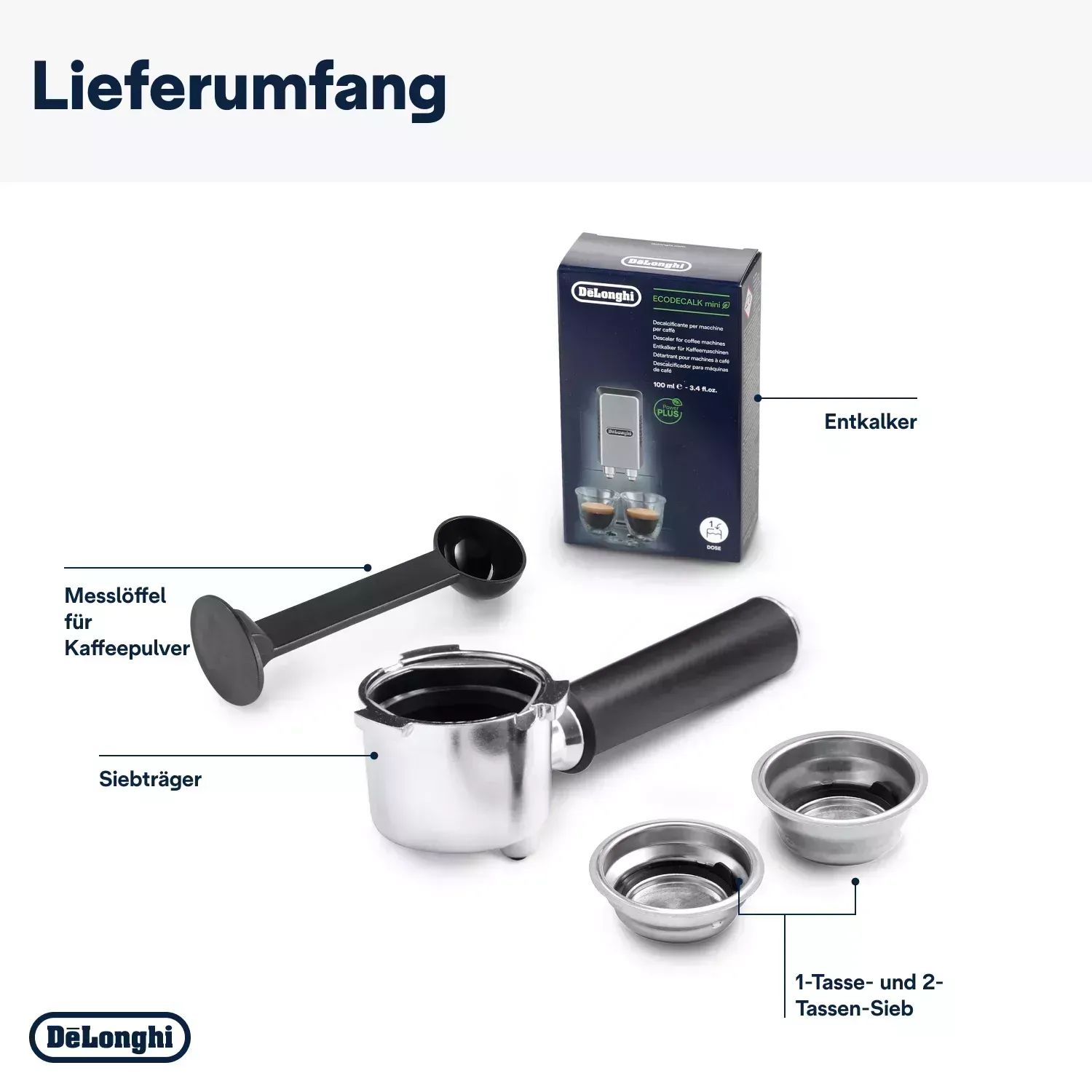 De'Longhi Espressomaschine Dedica EC685.R