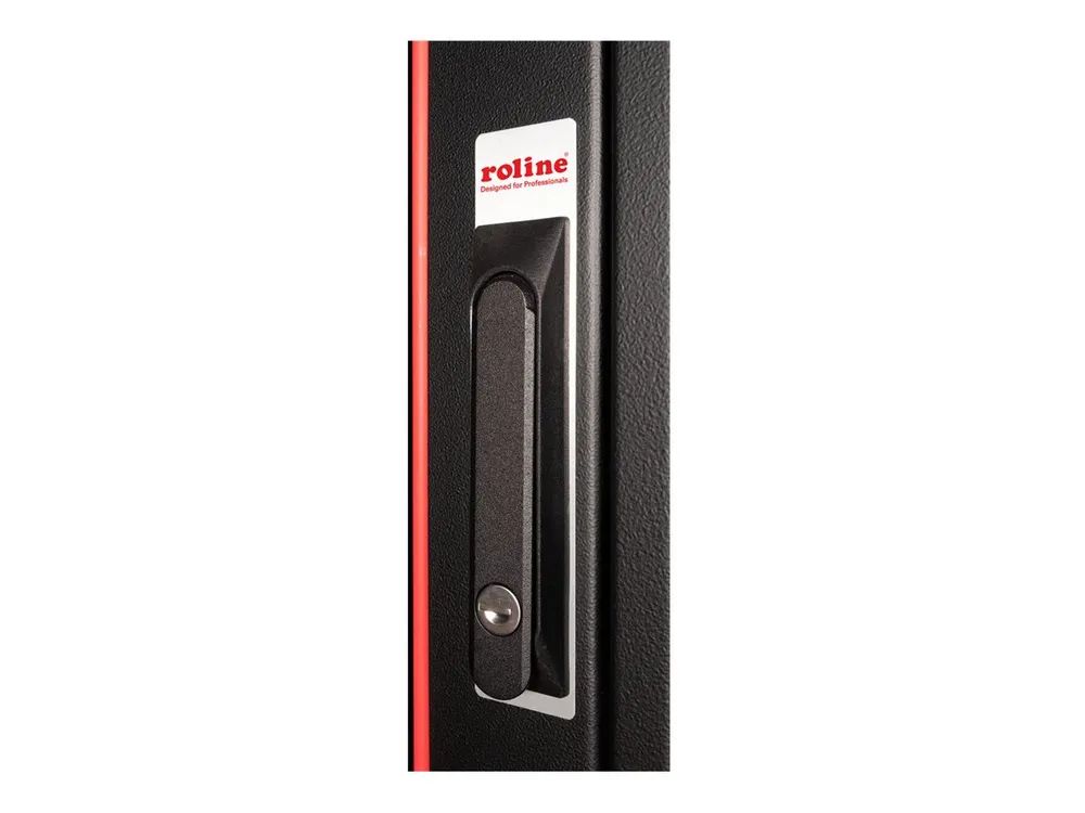 ROLINE Pro - Schrank Netzwerkschrank - mit Glastür, 800 x 800 mm (B x T)