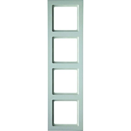 Berker Q.3 RAHMEN 4FACH POLARWS SAMT / BERKER 10146099