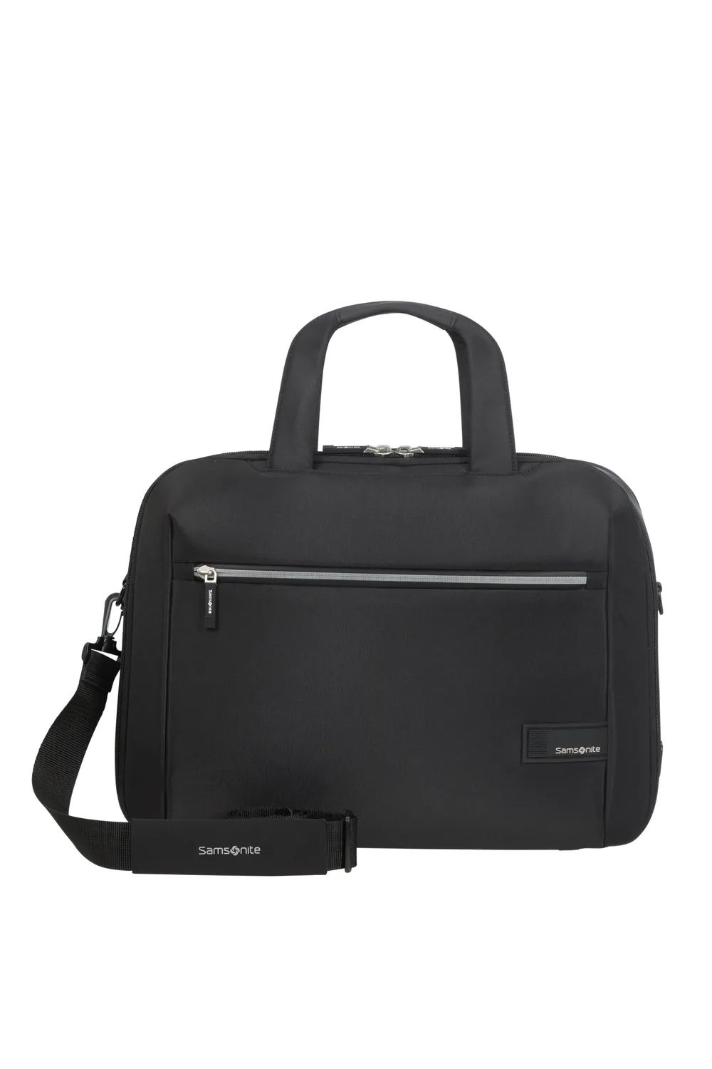 SAMSONITE LITEPOINT BAILHANDLE 15.6" EXP, BLACK