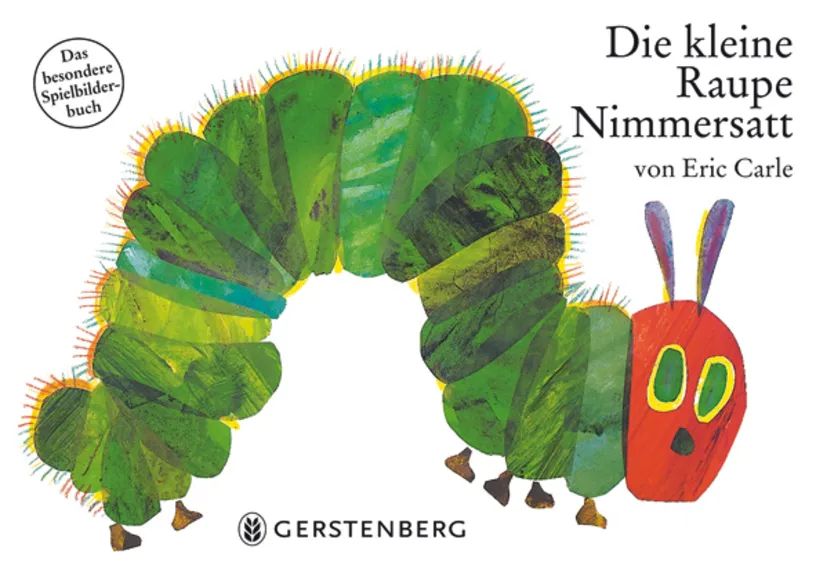 Gerstenberg Verlag GmbH & Co.KG Raupe Nimmersatt Pappe groß