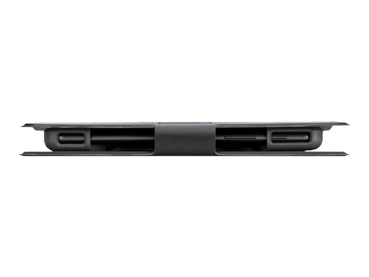 Targus Safe Fit Universal 360° Rotating - Flip-Hülle für Tablet - Polyurethan - Schwarz - 17.8 cm - 21.6 cm (7" - 8.5")