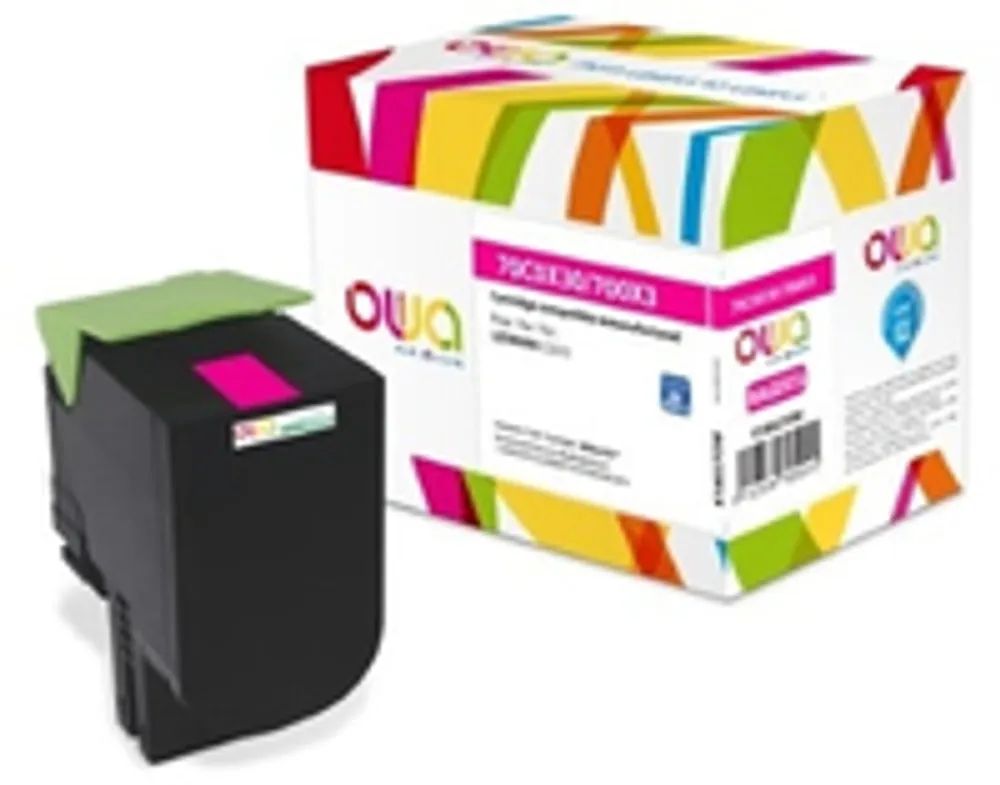 Armor OWA - 90 g - mit hoher Kapazität - Magenta - kompatibel - Box - wiederaufbereitet - Tonerpatrone (Alternative zu: Lexmark 70C0X30)