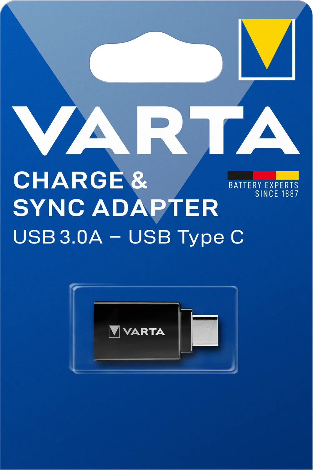 VARTA Charge & Sync Adapter USB 3.0 A - USB Type C