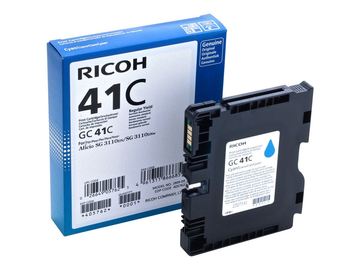 Ricoh Cyan - original - Tintenpatrone - für Ricoh Aficio SG 3100