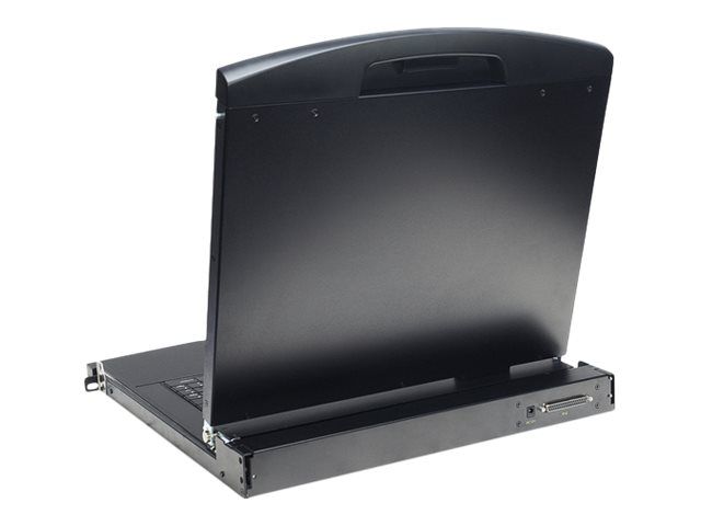 DIGITUS 19" LCD KVM Konsole, 16-Port VGA, deutsche Tastatur