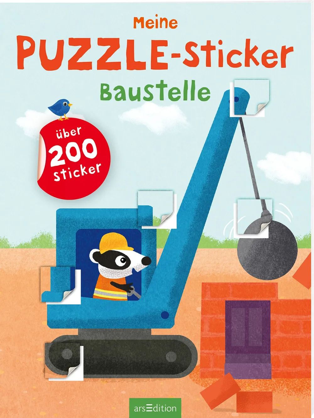 Ars Edition GmbH Puzzle-Sticker: Baustelle