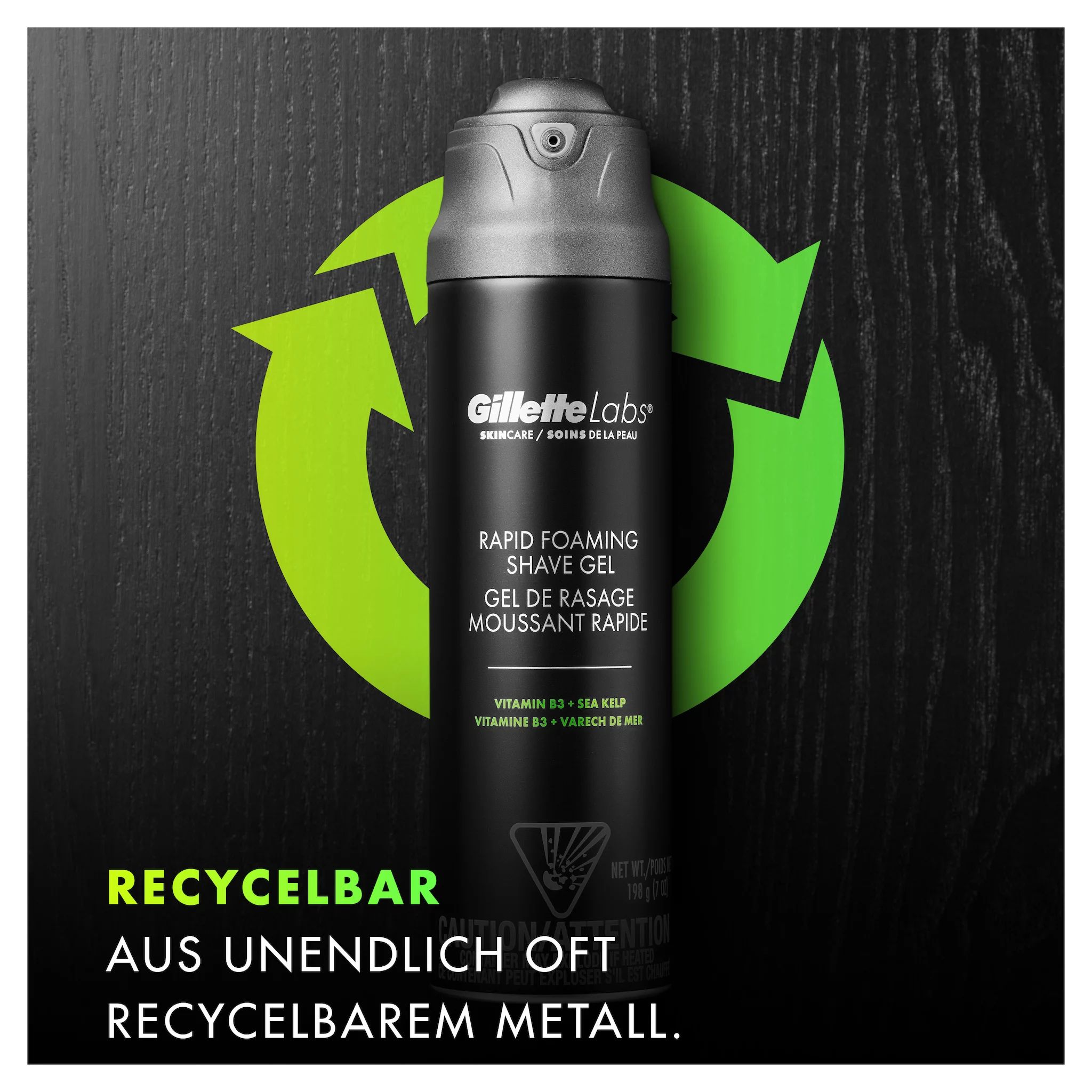 Gillette Labs Rasiergel 198 ml